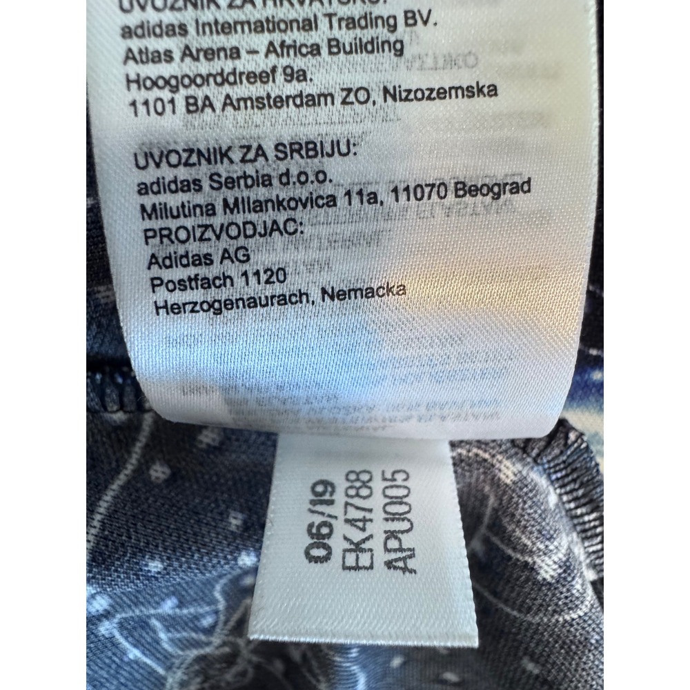 Adidas Originals x Fiorucci Galaxy Stars Mesh Top Long Sleeve EK4788 Womens M - Picture 7 of 7